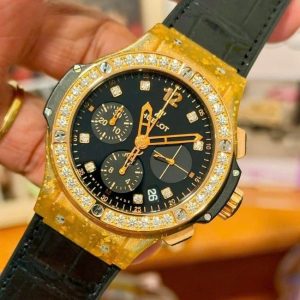Hublot Big Bang Gold Linen 41mm Limited 200 341.XN.1280.NR.1204 2