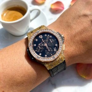 Hublot Big Bang Gold Linen 41mm Limited 200 341.XN.1280.NR.1204 5