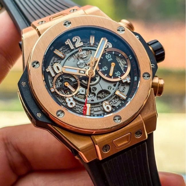 Hublot Big Bang Unico Vàng đúc 18k 42mm 1 Hublot Big Bang Unico Vàng đúc 18k 42mm 1