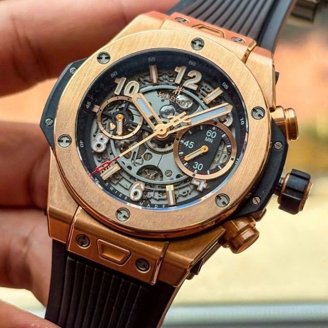Hublot Big Bang Unico Vàng đúc 18k 42mm 2 Hublot Big Bang Unico Vàng đúc 18k 42mm 2