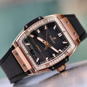 Hublot Spirit King Gold Black Rubber 39mm 2