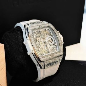 Hublot Spirit Of Big Bang Titanium White Pavé 642.NE.2010.RW.1604 3