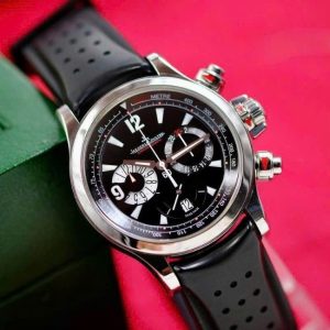 JLC Master Compressor Black Dial - Bấm giờ thể thao 41.5mm 2