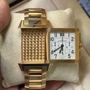 JLC Reverso Squadra Chronograph Rose gold 18k 1