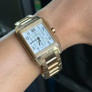 JLC Reverso Squadra Chronograph Rose gold 18k 7