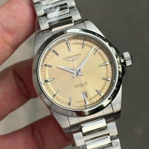 Longines Conquest L3.720.4.62.6 38mm Dial Champagne 1
