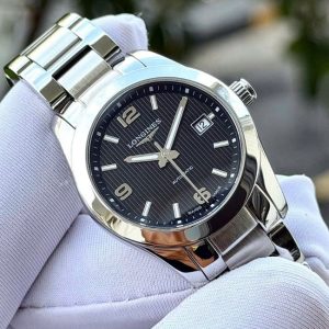 Longines Conquest classic nữ L2.285.4.56.6 Black Dial 1