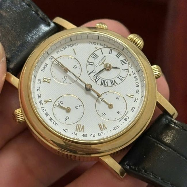 Longines Ernest Francillon Chronograph L46546 Vàng đúc 18k 5 Longines Ernest Francillon Chronograph L46546 Vàng đúc 18k 5