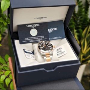 Longines Hydro Conquest Demi vàng Black 41mm 6