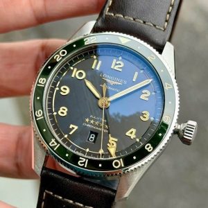 Longines Spirit L3.812.4.63.2 Zulu Time Watch 42mm 2