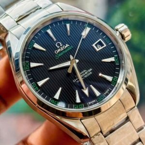 OMEGA AQUA TERRA CO‑AXIAL GOLF BLACK 41.5mm 2