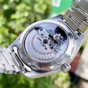 Omega AT 150M 41mm - Mặt xanh Teak 5
