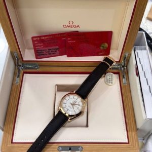 Omega Aqua Terra GMT Vàng hồng 18k 43mm 2