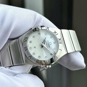 Omega Constellation 123.10.27.60.55.004 27mm MOP Diamond 2