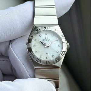 Omega Constellation 123.10.27.60.55.004 27mm MOP Diamond 6
