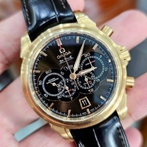 Omega DeVille Chronoscope 41mm 18k red gold 422.53.41.52.13.001 2