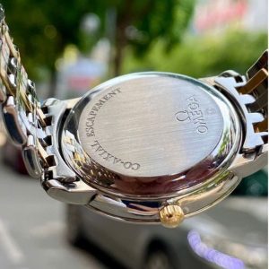 Omega Prestige Co-Axial 36.8mm Demi vàng 18k 4