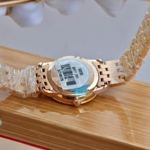 Omega lady Prestige Quartz xà cừ khảm trai 27.4mm 4