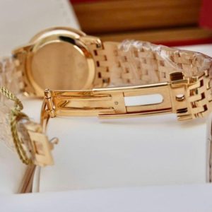 Omega lady Prestige Quartz xà cừ khảm trai 27.4mm 8