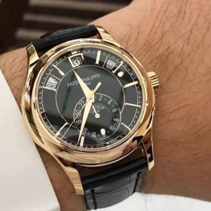PP 5205R Rose Gold Black Dial 40mm 3