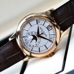 PP 5205R Trăng sao - White Dial 40mm 2