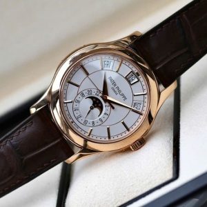 PP 5205R Trăng sao - White Dial 40mm 5