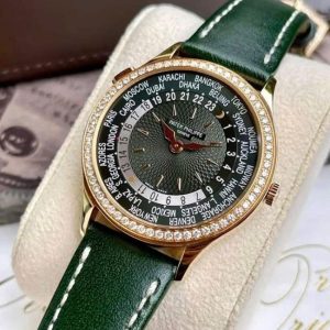Patek Philippe World Time 7130R Dial xanh lá 1
