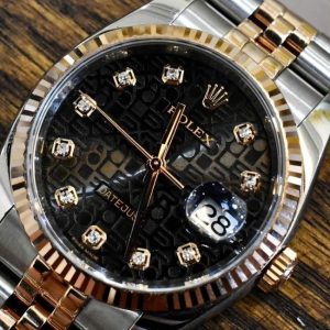 Rolex 116231 Vi tính đen Diamond 2