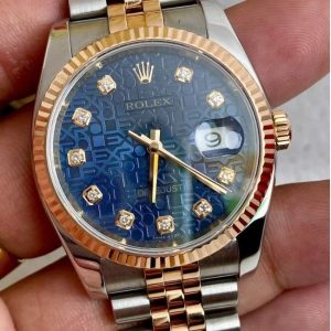 Rolex 116231 vi tính xanh Diamond 2