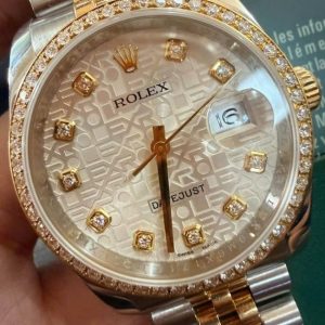 Rolex 116243 vi tính trắng – kim zin Jubilee 36mm 1