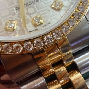 Rolex 116243 vi tính trắng – kim zin Jubilee 36mm 2