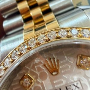 Rolex 116243 vi tính trắng – kim zin Jubilee 36mm 3