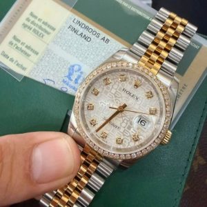 Rolex 116243 vi tính trắng – kim zin Jubilee 36mm 4