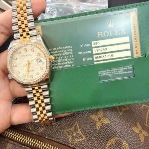 Rolex 116243 vi tính trắng – kim zin Jubilee 36mm 6