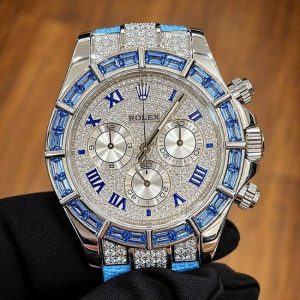 Rolex 11659912SA Daytona White Gold Diamond 9