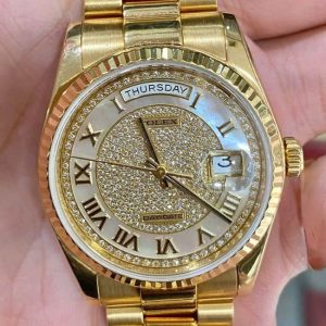 Rolex 118238 MOP xà cừ - Kim cương zin hãng 1