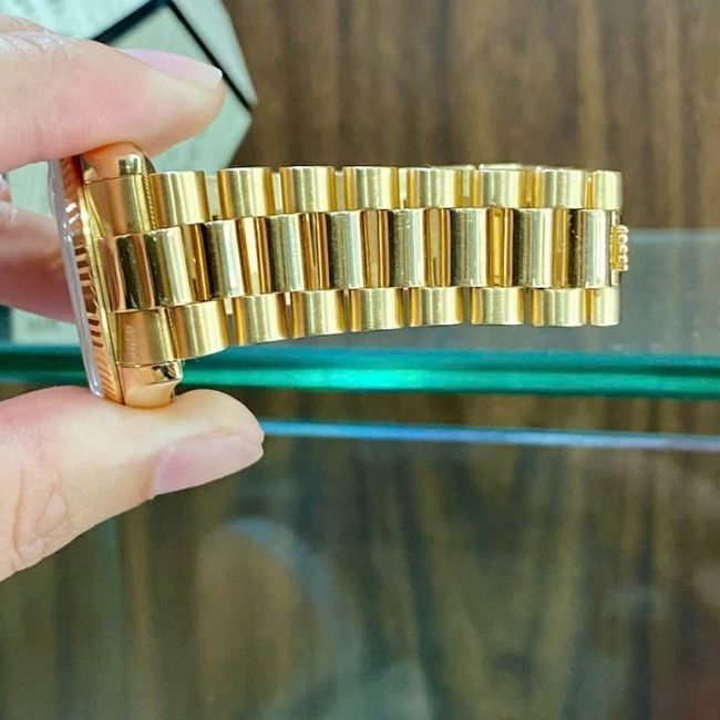 Rolex 118238 MOP xà cừ - Kim cương zin hãng 5 Rolex 118238 MOP xà cừ - Kim cương zin hãng 5