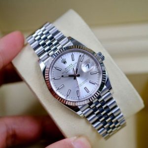 Rolex 126234 - Datejust 36 Silver - Cọc dạ quang 1