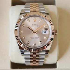 Rolex 126331 sundust Demi hồng 41mm 3