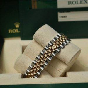 Rolex 178383 Datejust Champange Dial Genuine Diamond Bezel Gold_Steel Automatic 31mm 7