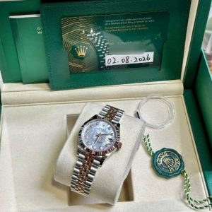 Rolex 278271 31mm xà cừ khảm trai - Demi hồng 1