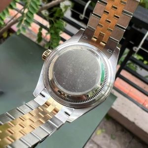 Rolex 279173 lady 28mm Demi vàng - Dial xanh Green 3