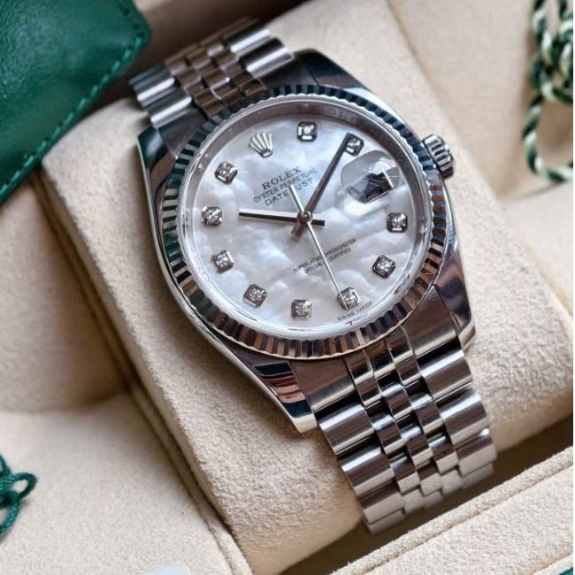 Rolex Datejust 116234 MOP khảm trai Diamond 1 Rolex Datejust 116234 MOP khảm trai Diamond 1