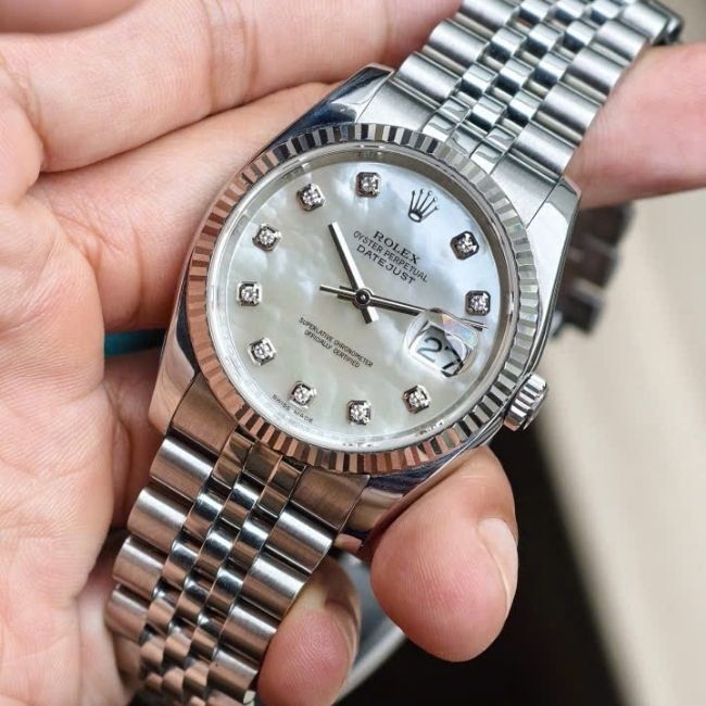 Rolex Datejust 116234 MOP khảm trai Diamond 4 Rolex Datejust 116234 MOP khảm trai Diamond 4