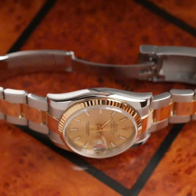 Rolex Datejust 6 Số 116233 Demi 18k Size 36 Máy 3135 7 Rolex Datejust 6 Số 116233 Demi 18k Size 36 Máy 3135 7