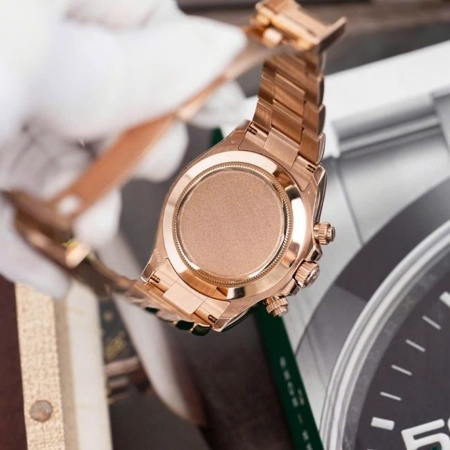 Rolex Daytona 116505 vàng hồng 18k 40mm dial đen 4 Rolex Daytona 116505 vàng hồng 18k 40mm dial đen 4