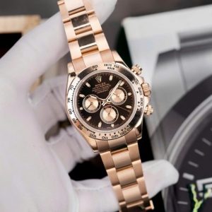 Rolex Daytona 116505 vàng hồng 18k 40mm dial đen 7