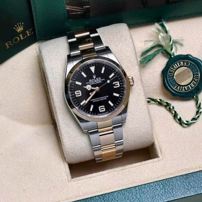 Rolex Explorer 124273 Oyster Demi Black Dial 36mm 1 Rolex Explorer 124273 Oyster Demi Black Dial 36mm 1