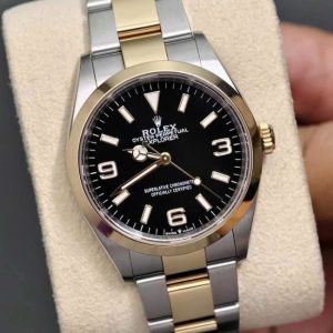 Rolex Explorer 124273 Oyster Demi Black Dial 36mm 2