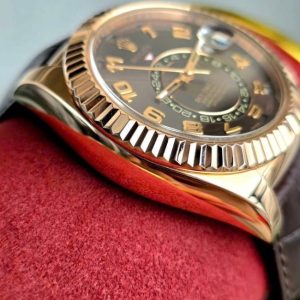 Rolex Sky-Dweller 42 326135 Vàng Everose 18ct Mặt Chocolate 5